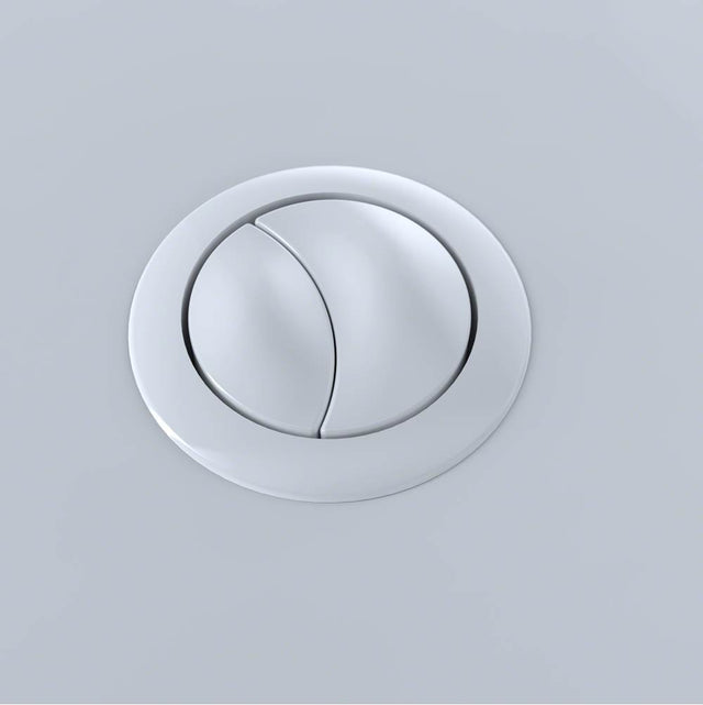 TOTO - Aquia 1Pc Push Button Cst654 53Mm - Cotton White - Cotton White