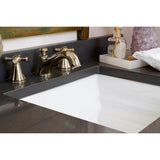 Toto VivianE Two Cross Handle Deck-Mount Roman Tub Filler Trim, Polished Chrome