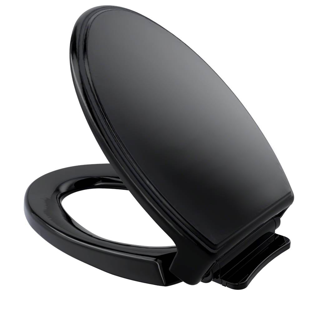 TOTO - TOTO Traditional SoftClose Slow Close Elongated Toilet Seat and Lid, Ebony - Ebony