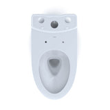 Aquia IV Elongated Universal Height Skirted Toilet Bowl with CEFIONTECT, Cotton White