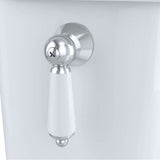 Toto Eco Dartmouth Two-Piece Elongated 1.28 Gpf Universal Height Toilet, Cotton White