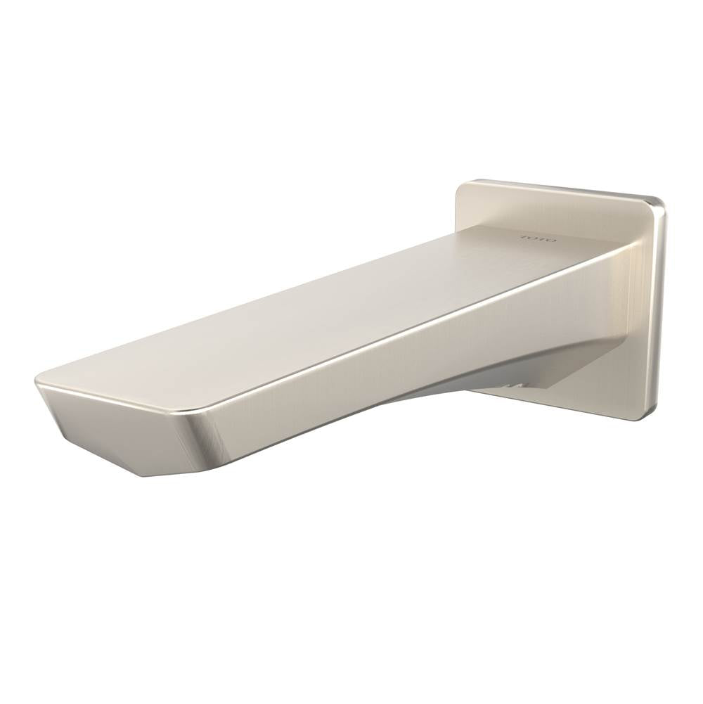 Toto Ge Wall Tub Spout, Brushed Nickel