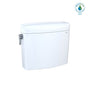 TOTO - Toto Aquia Iv Cube Dual Flush 1.28 And 0.9 Gpf Toilet Tank Only With Washlet+ Auto Flush Compatibility, Cotton White - Cotton White