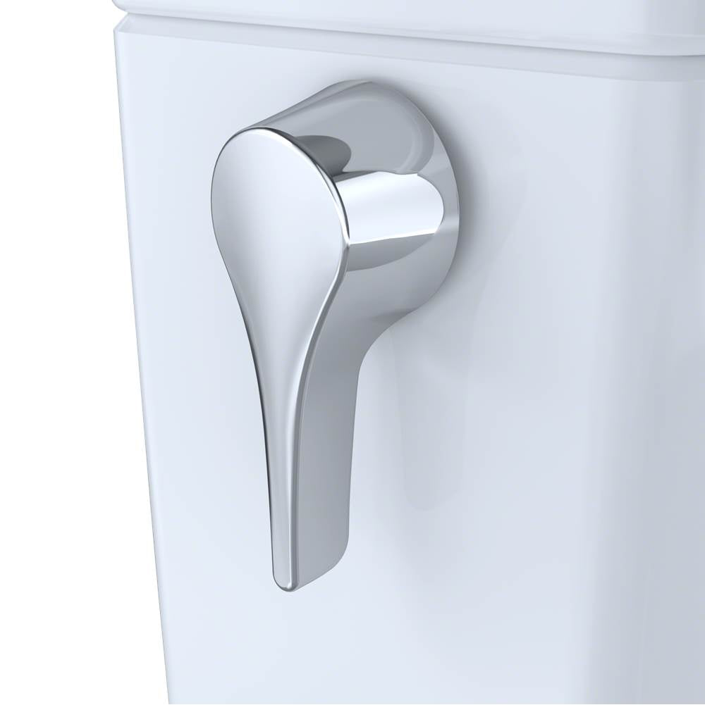 Toto Vespin II 1G Two-Piece Elongated 1.0 Gpf Universal Height Skirted Toilet With Cefiontect And Right-Hand Trip Lever, Cotton White