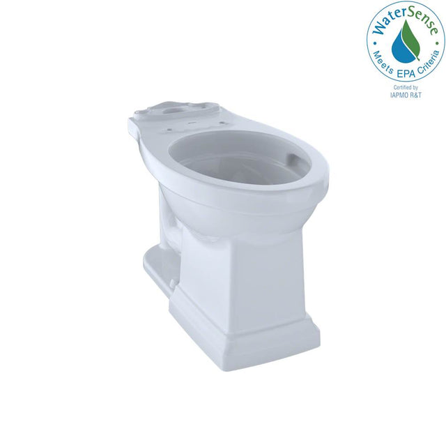 TOTO - Toto Promenade II Universal Height Toilet Bowl With Cefiontect, Cotton White - Cotton White