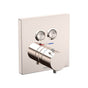 TOTO - Toto Square Thermostatic Mixing Valve With 2-Function Shower Trim, Polished Nickel - Polished Nickel