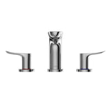 Toto Go Series 1.2 Gpm Two Handle Widespread Bathroom Sink Faucet With Drain Assembly, Brushed Nickel