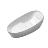 TOTO - Toto Flotation Bathtub With Zero Dimension And Hydrohands, Gloss White - Gloss White