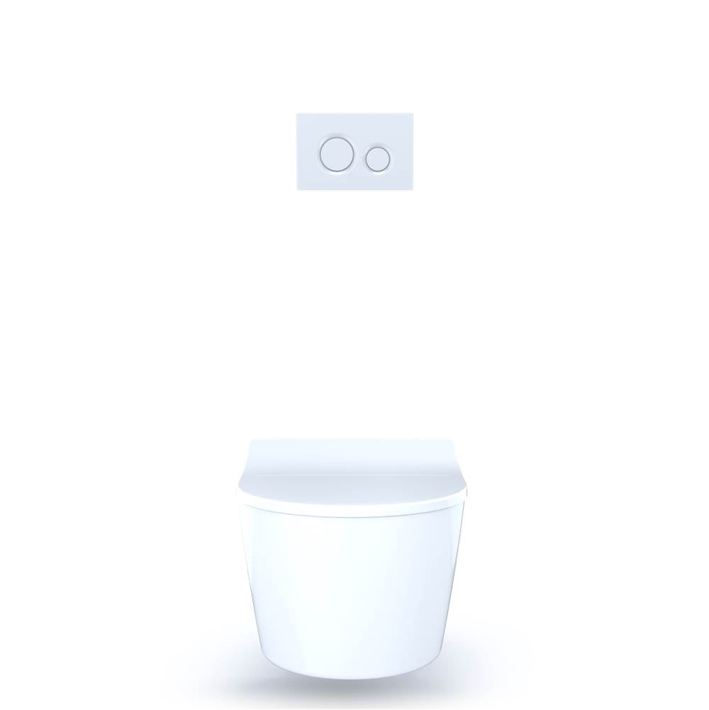 Toto Duofit In-Wall Toilet Tank With Dual-Max Dual-Flush 1.28 And 0.9 Gpf System With Copper Supply