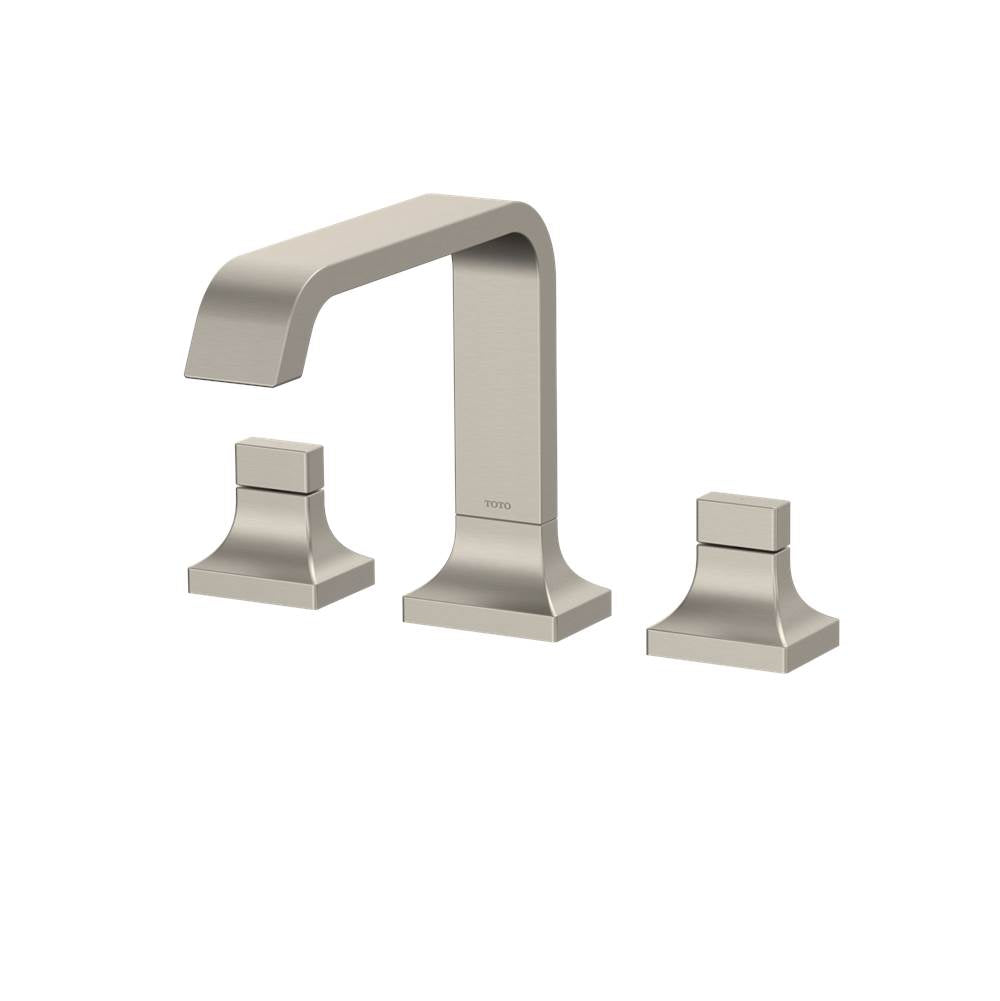 Toto Gc Two-Handle Deck-Mount Roman Tub Filler Trim, Brushed Nickel