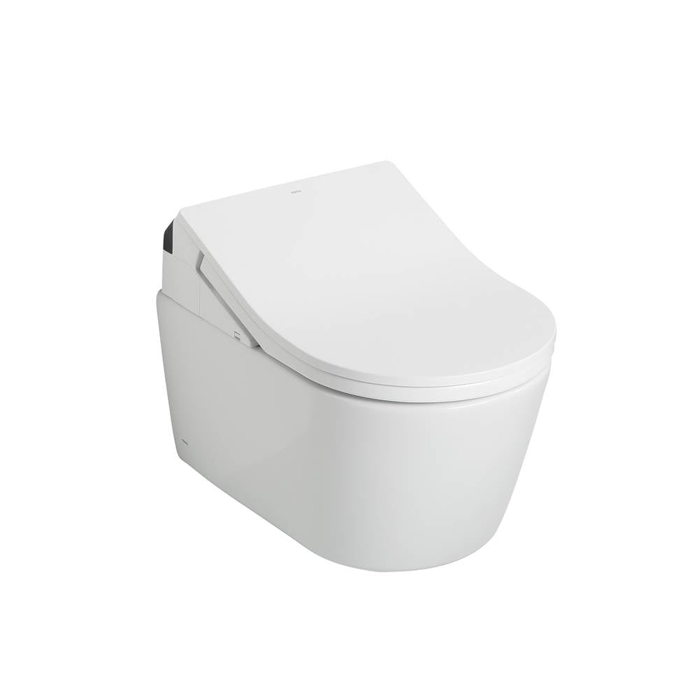TOTO RX WASHLET+ Ready Electronic Bidet Toilet Seat with Auto Flush Ready Cotton White