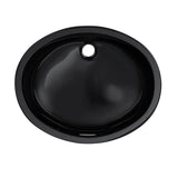 Toto Dantesca Oval Undermount Bathroom Sink, Ebony