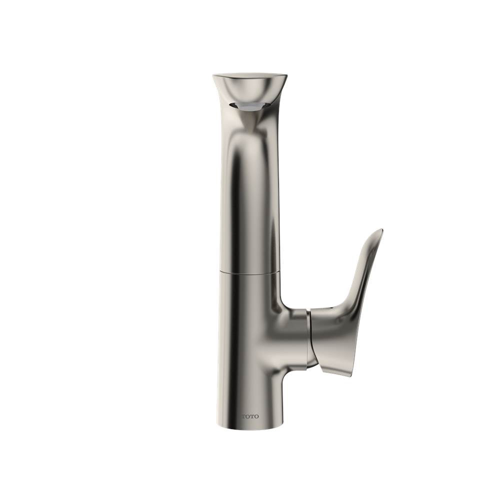 Toto Go 1.2 Gpm Single Side-Handle Bathroom Sink Faucet With Comfort Glide Technology And Drain Assembly, Brushed Nickel