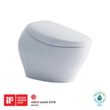 TOTO - Toto Neorest Nx1 Dual Flush 1.0 Or 0.8 Gpf Toilet With Integrated Bidet Seat And Ewater+, Cotton White - Cotton White