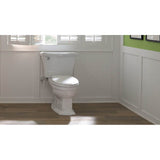Toto Eco Clayton Two-Piece Elongated 1.28 Gpf Universal Height Toilet, Cotton White