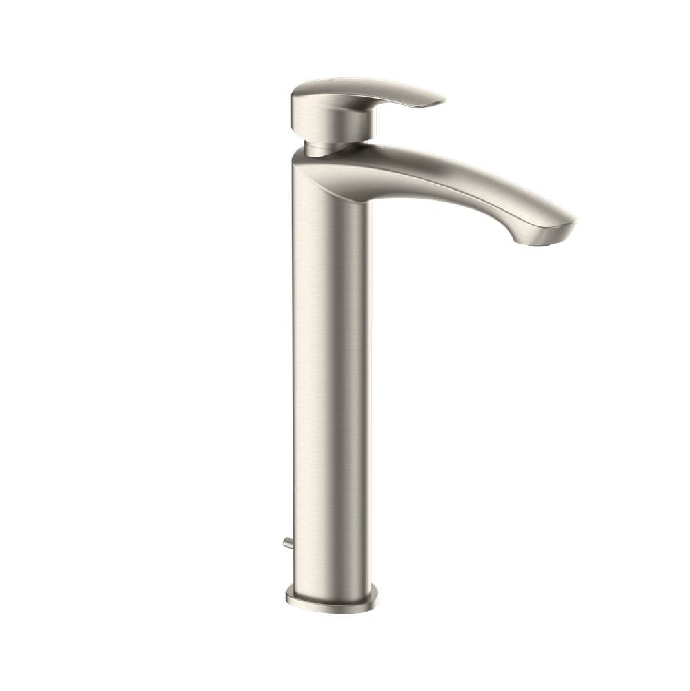 Toto Gm 1.2 Gpm Single Handle Vessel Bathroom Sink Faucet With Comfort Glide Technology, Brushed Nickel