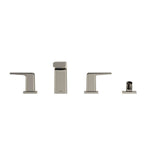 Toto Gb Two-Handle Deck-Mount Roman Tub Filler Trim With Handshower, Brushed Nickel