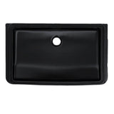 Toto Rectangular Undermount Bathroom Sink, Ebony