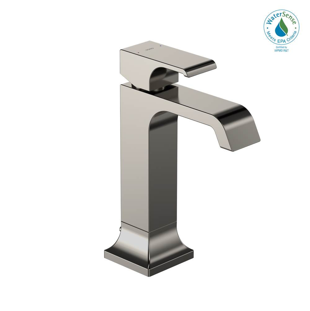 TOTO - Toto Gc 1.2 Gpm Single Handle Semi-Vessel Bathroom Sink Faucet With Comfort Glide Technology, Polished Nickel - Polished Nickel