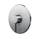 TOTO - Toto Round Pressure Balance Valve Shower Trim, Polished Chrome - Polished Chrome