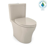 TOTO - TOTO Aquia IV WASHLET+ Two-Piece Elongated Dual Flush 1.28 and 0.9 GPF Toilet with CEFIONTECT, Bone - Bone