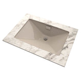 Toto Lloyd Rectangular Undermount Bathroom Sink, Cotton White