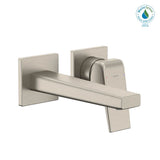 TOTO - Toto Gb 1.2 Gpm Wall-Mount Single-Handle Bathroom Faucet With Comfort Glide Technology, Brushed Nickel - Brushed Nickel