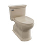 TOTO - TOTO Soiree One Piece Elongated 1.28 GPF Universal Height Skirted Toilet with CeFiONtect, Bone - Bone