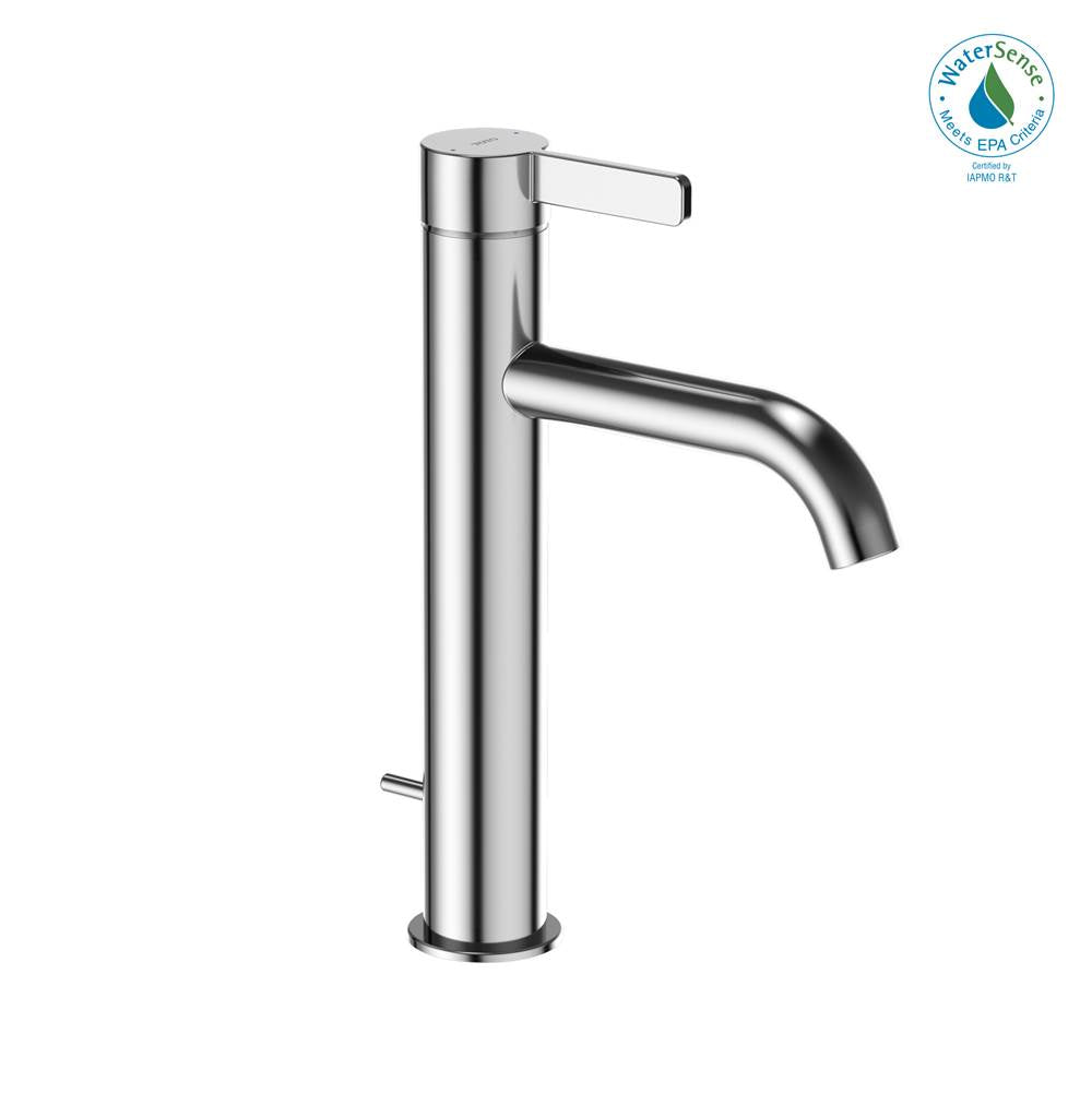 TOTO - Toto Gf 1.2 Gpm Single Handle Semi-Vessel Bathroom Sink Faucet With Comfort Glide Technology, Polished Chrome - Polished Chrome