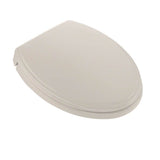 TOTO Traditional SoftClose Slow Close Elongated Toilet Seat and Lid, Cotton White