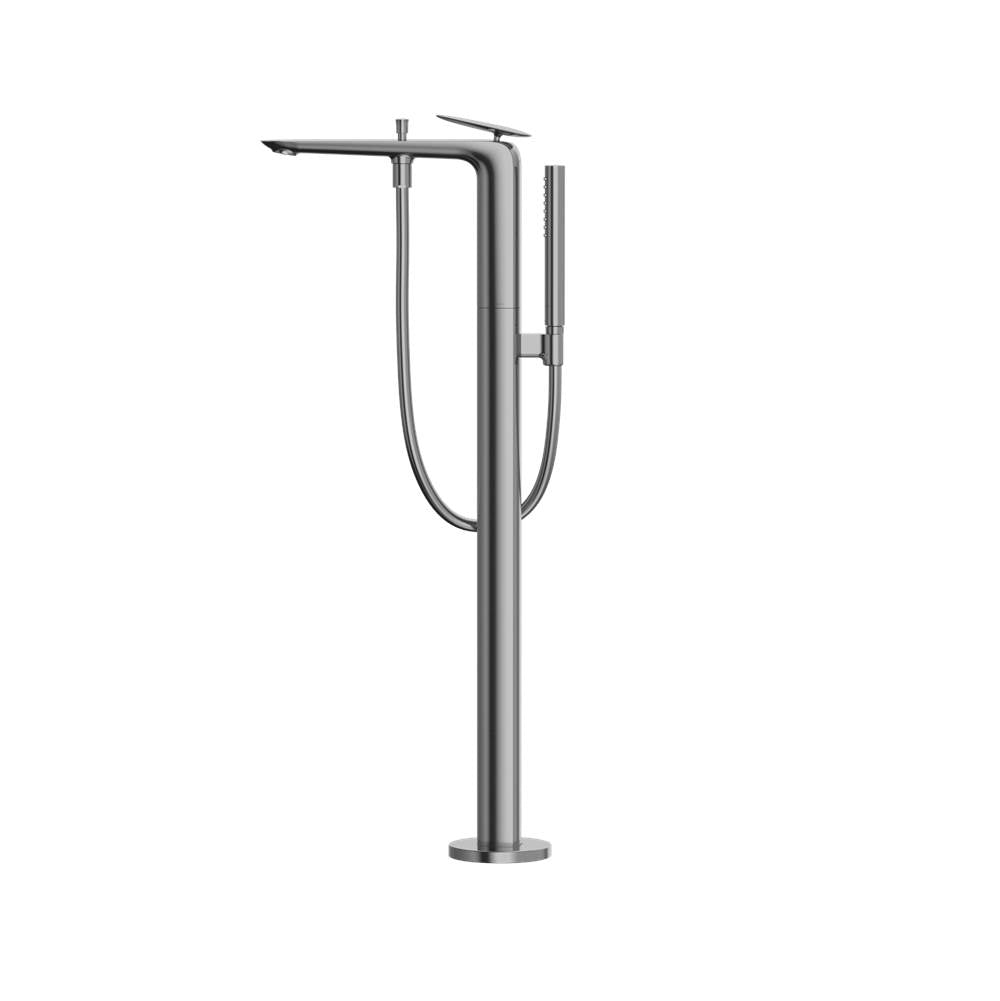 Toto Za Single-Handle Free Standing Tub Filler With Handshower, Polished Chrome