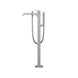 Toto Gc Single-Handle Free Standing Tub Filler With Handshower, Brushed Nickel