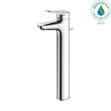TOTO - Toto Lf Series 1.2 Gpm Single Handle Bathroom Faucet For Vessel Sink With Drain Assembly, Polished Chrome - Polished Chrome