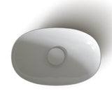 Toto Kiwami Oval 16 Inch Vessel Bathroom Sink With Cefiontect, Clean Matte