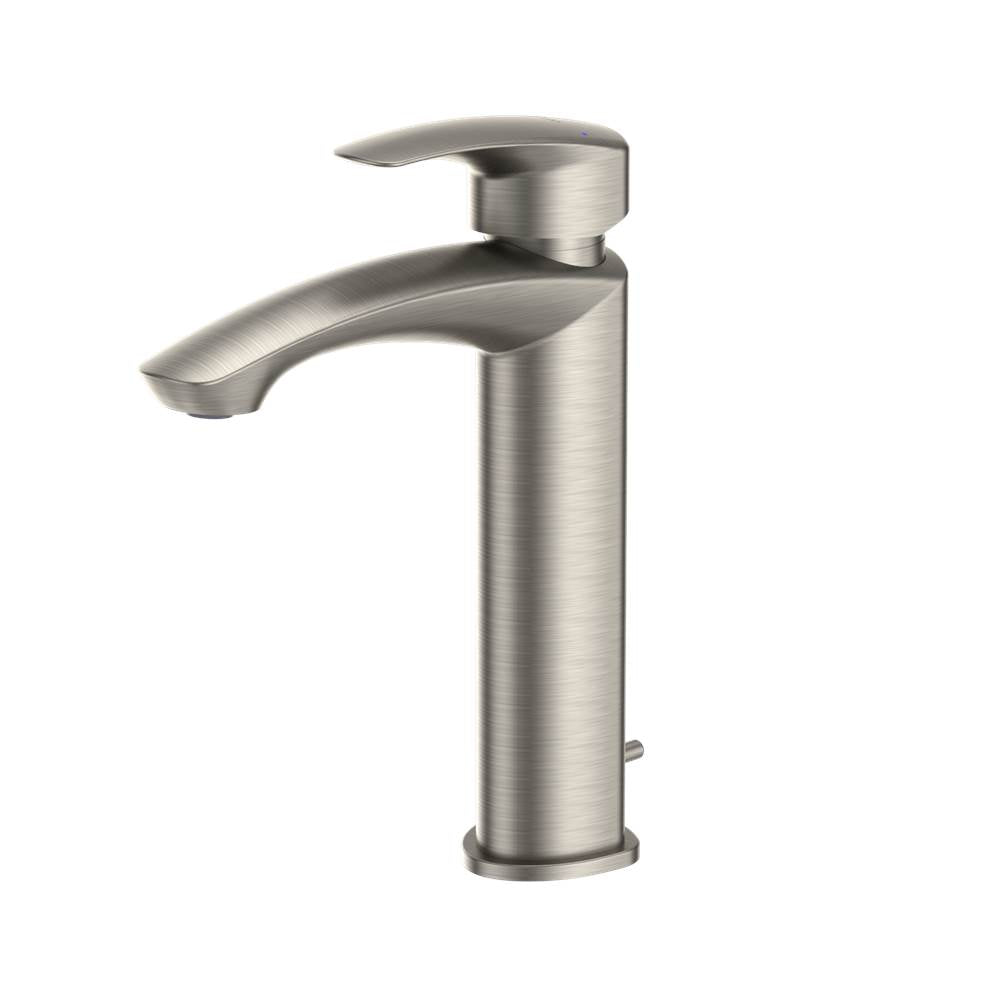 Toto Gm 1.2 Gpm Single Handle Semi-Vessel Bathroom Sink Faucet With Comfort Glide Technology, Brushed Nickel