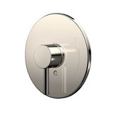 TOTO - Toto Round Pressure Balance Valve Shower Trim, Polished Nickel - Polished Nickel