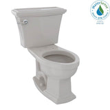 TOTO - Toto Eco Clayton Two-Piece Elongated 1.28 Gpf Universal Height Toilet, Sedona Beige - Sedona Beige