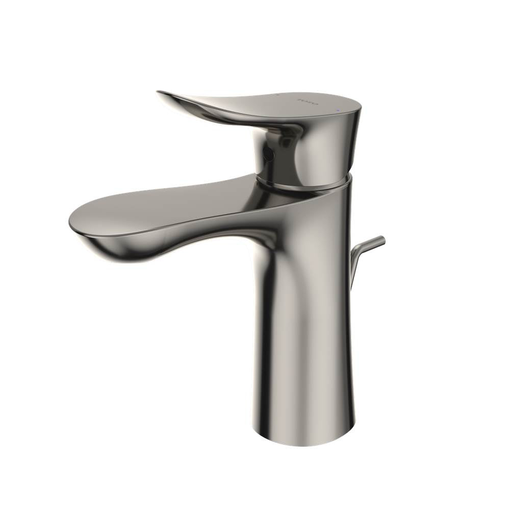 Toto Go Series 1.2 Gpm Single Handle Bathroom Sink Faucet With Comfort Glide Technology And Drain Assembly, Brushed Nickel
