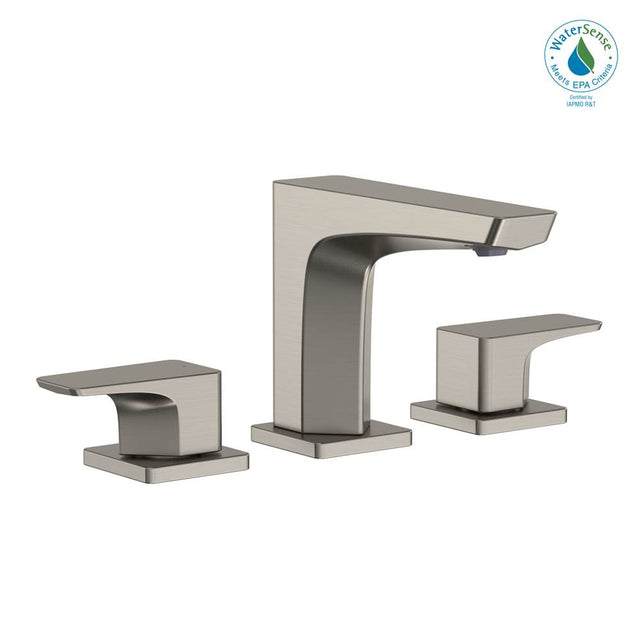 TOTO - Toto Ge 1.2 Gpm Two Handle Widespread Bathroom Sink Faucet, Brushed Nickel - Brushed Nickel