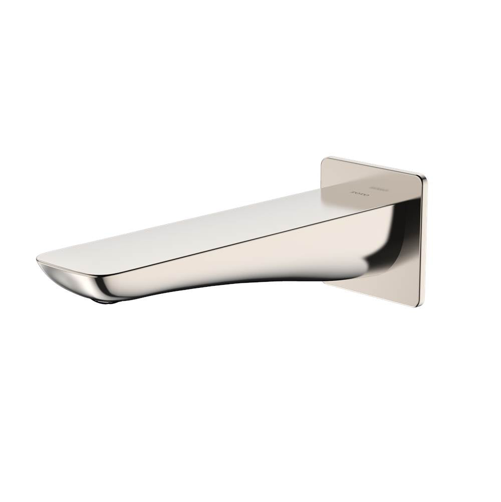 TOTO - Toto Modern S Wall Tub Spout, Polished Nickel - Polished Nickel