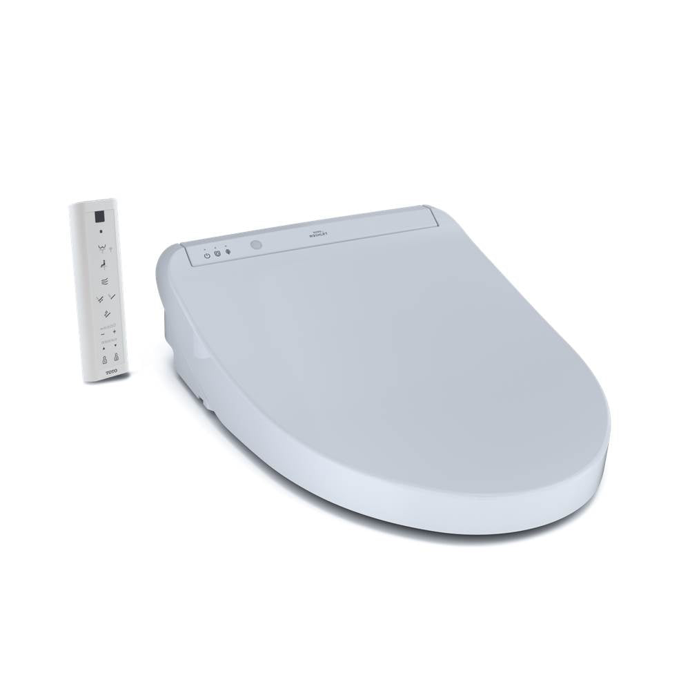TOTO - Toto Washlet K300 Electronic Bidet Toilet Seat With Instantaneous Water Heating, Premist And Ewater+ Wand Cleaning, Elongated, Cotton White - Cotton White