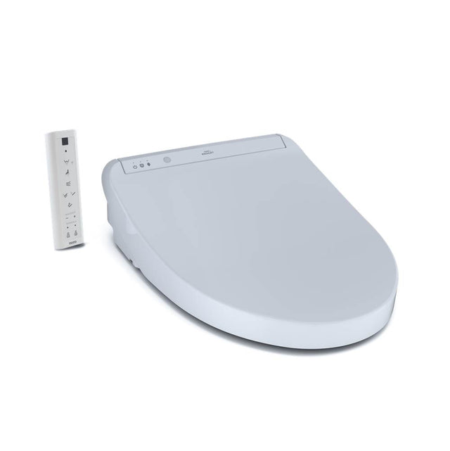 TOTO - Toto Washlet K300 Electronic Bidet Toilet Seat With Instantaneous Water Heating, Premist And Ewater+ Wand Cleaning, Elongated, Cotton White - Cotton White