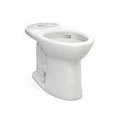 TOTO - Toto Drake Elongated Universal Height Tornado Flush Toilet Bowl With Cefiontect, Colonial White - Colonial White