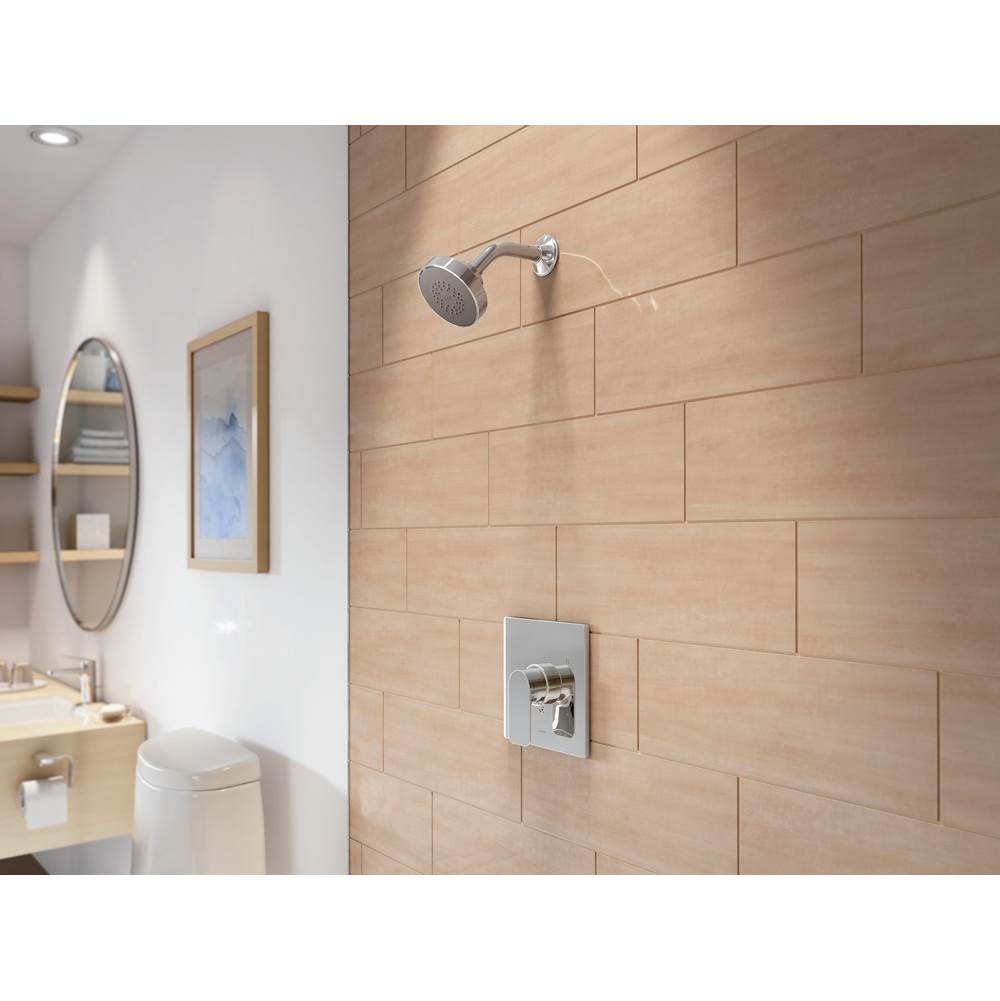 Toto Oberon Square 7 Inch Pressure Balance Valve Shower Trim, Polished Chrome