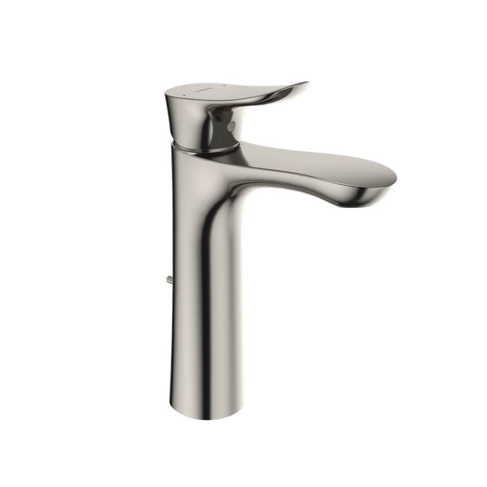 Toto Go 1.2 Gpm Single Handle Semi-Vessel Bathroom Sink Faucet With Comfort GlideE Technology, Brushed Nickel