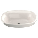 TOTO - Toto MarisE Oval Semi-Recessed Vessel Bathroom Sink With Cefiontect, Sedona Beige - Sedona Beige