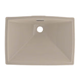Toto Lloyd Rectangular Undermount Bathroom Sink, Cotton White