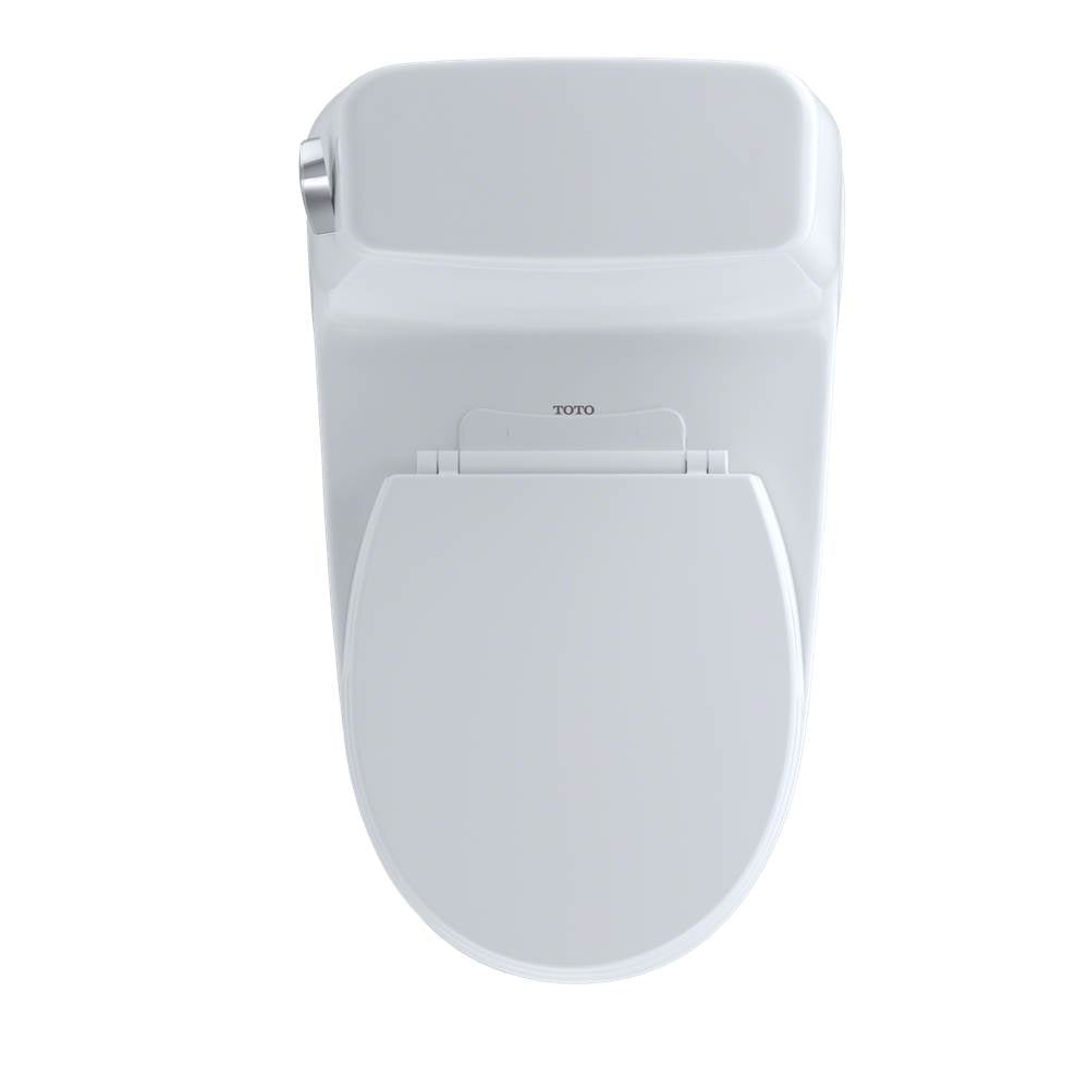 TOTO Eco UltraMax One-Piece Round Bowl 1.28 GPF Toilet, Cotton White