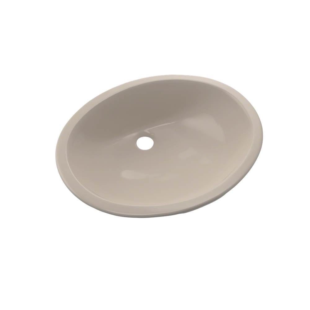 TOTO - Toto Rendezvous Oval Undermount Bathroom Sink With Cefiontect, Bone - Bone
