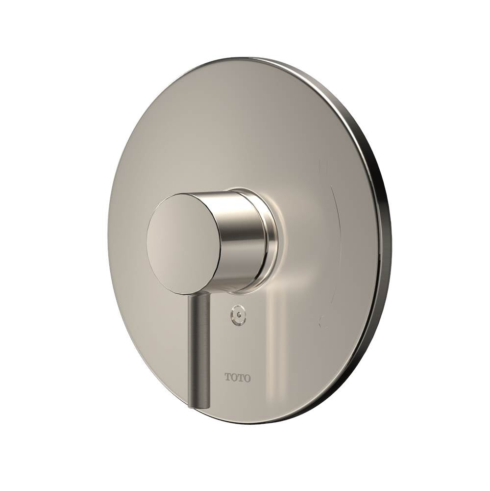 TOTO - Toto Round Pressure Balance Valve Shower Trim, Brushed Nickel - Brushed Nickel